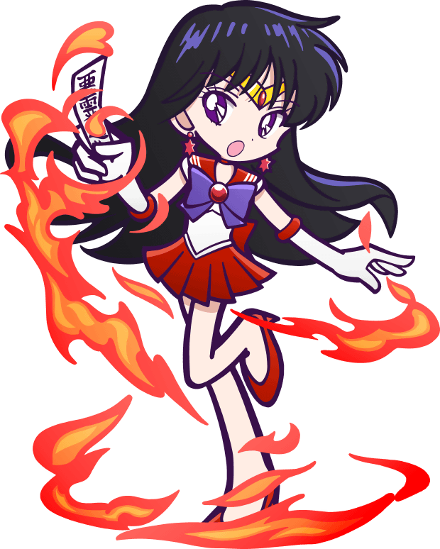 Rei Hino / Sailor Mars (Sailor Moon / Puyo Puyo Quest) (Japanese)