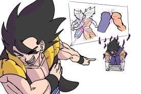 Gogeta (DBZ, DBS, DBGT).