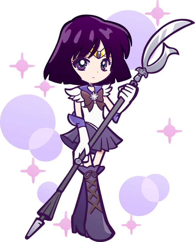Hotaru Tomoe / Sailor Saturn (Sailor Moon / Puyo Puyo Quest) (Japanese)
