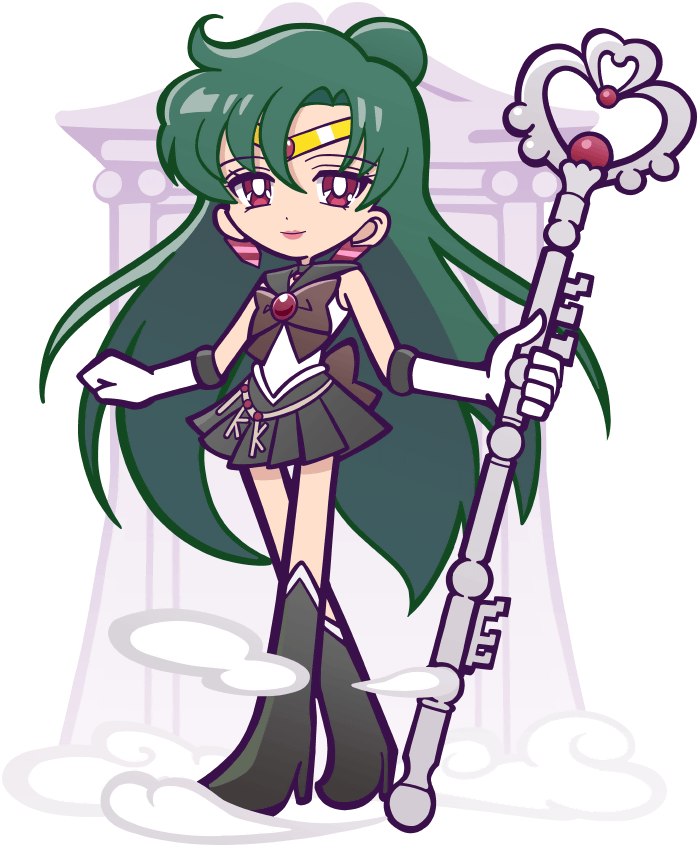 Setsuna Meiou / Sailor Pluto (Sailor Moon / Puyo Puyo Quest) (Japanese)