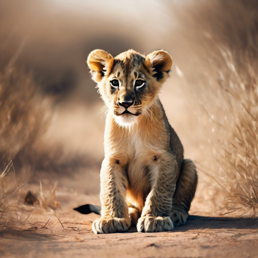 Orlin The African Lion Cub 