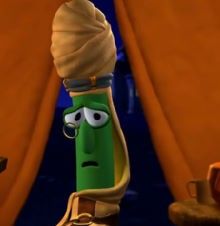 Archibald Asparagus (Latin American Spanish Dub Of Jonah:  A VeggieTales Movie, Speaking)