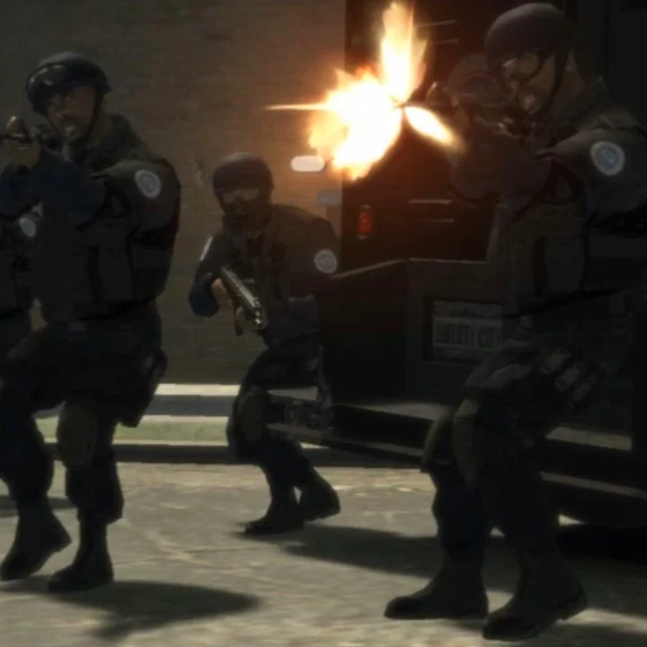 Grand Theft Auto 4 - MY SWAT White