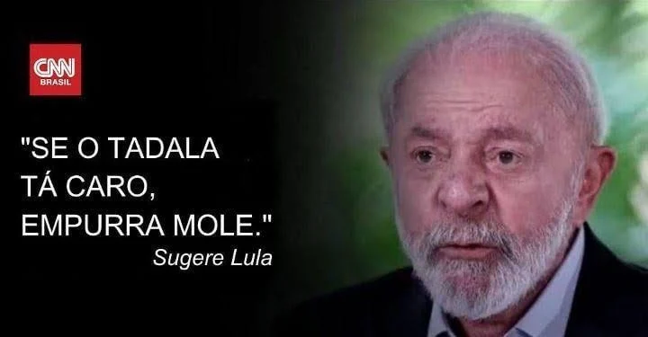 Lula Empurra Mole meme