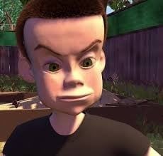 Sid Menino Malvado Toy Story PT BR