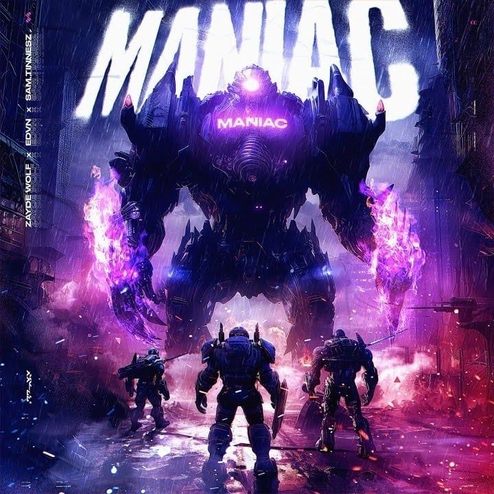 Zayde Wolf, EDVN & Sam Tinnesz - Maniac (Drums)