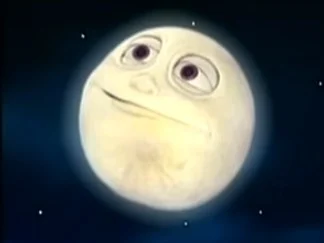 Luna di Bear nella grande casa blu
