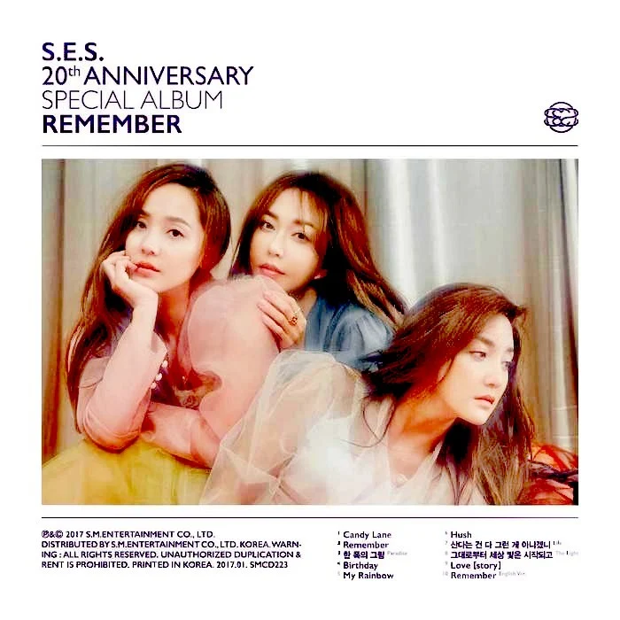 S.E.S Group Chorus/All members :崔盛希（Sea）、柳真（Eugene）和刘秀英（Shoo）。