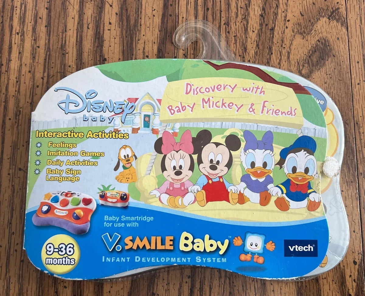 Discovery With Baby Mickey And Friends (V Smile Baby, Female Narrator) Vtech