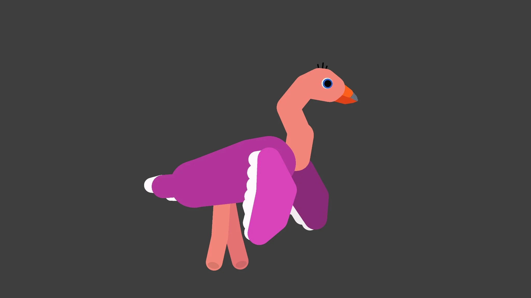 Lizwin 151 - Wamby's Wonderland - (01. Wamby's Wonderland Show) - 02. Plushies - 07. Oovie the Ostrich - 01. Male - Spanish - MX