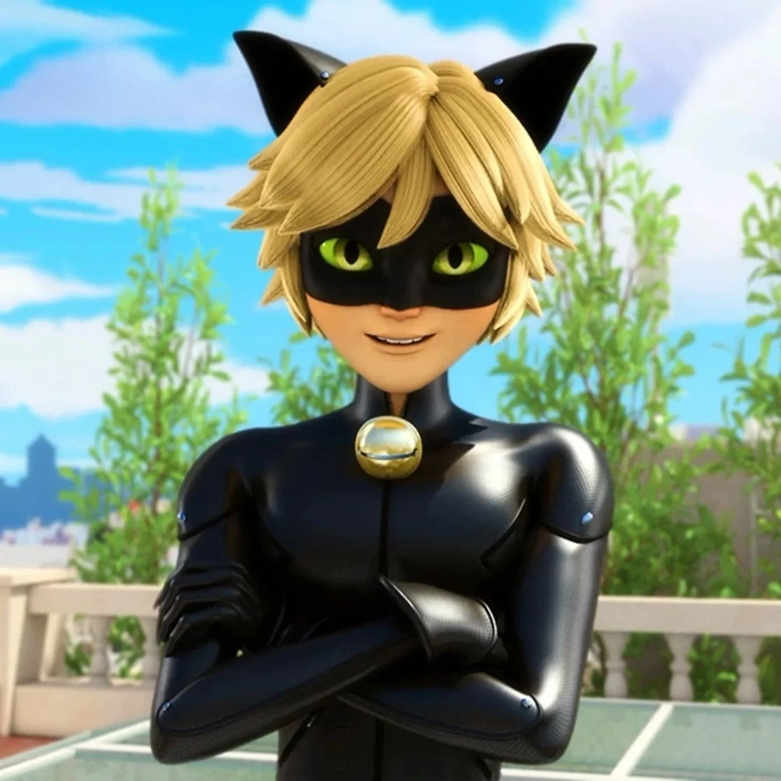 Cat Noir (Adrien Emilie Gabriel Donatien Agreste Graham de Vanily) (Voz: Pascual Meza)