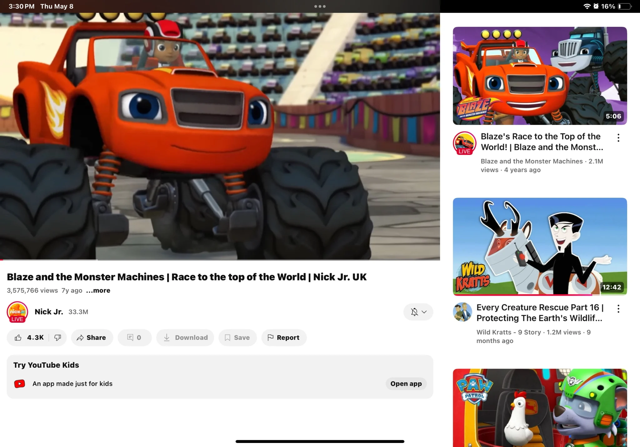 Blaze (Nolan North) (Blaze and the Monster Machines)