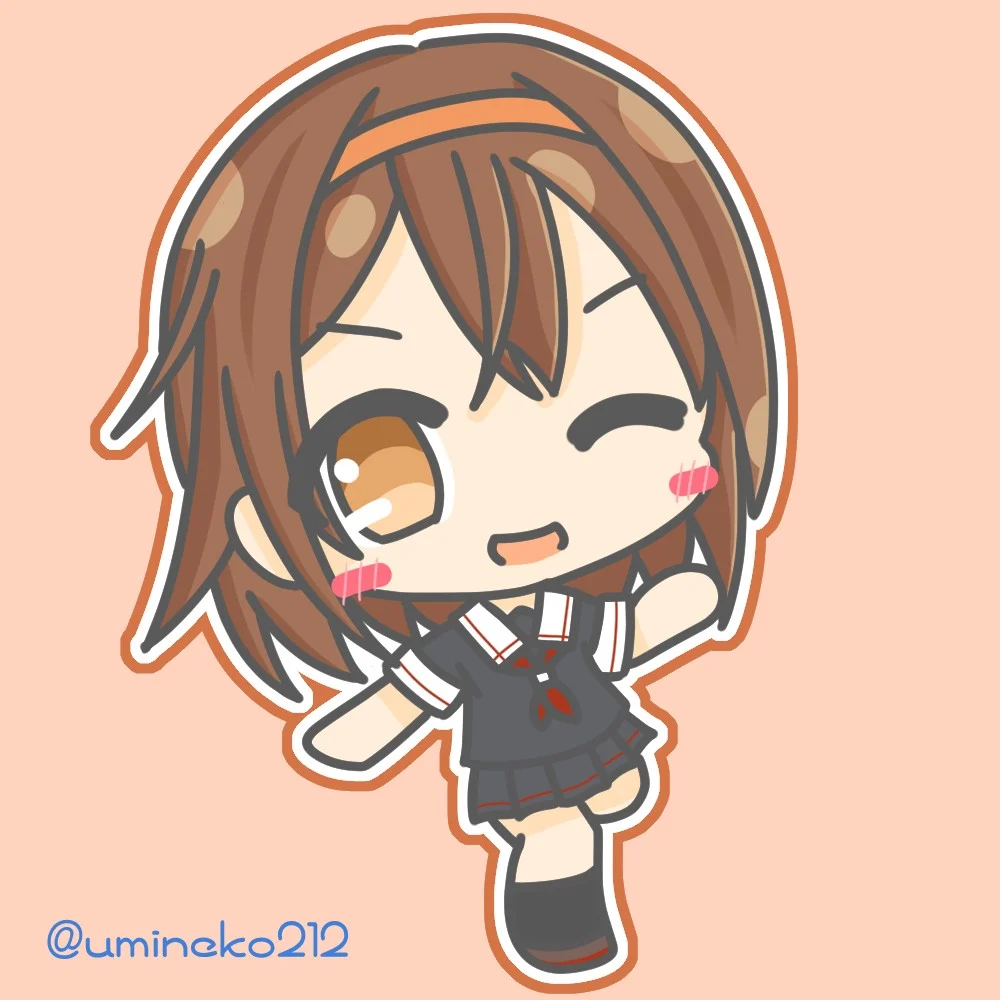Shiratsuyu (Kancolle) (Yumi Tanibe)