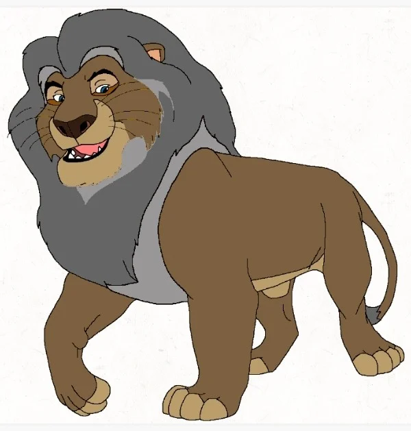 King Rriton The Lion (Coko Grandfather)(Grandpa Lion) 