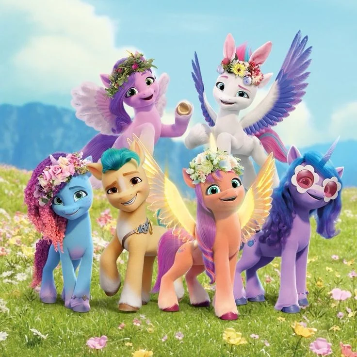 Mlp G5 Mane 5 and Misty (singing together)