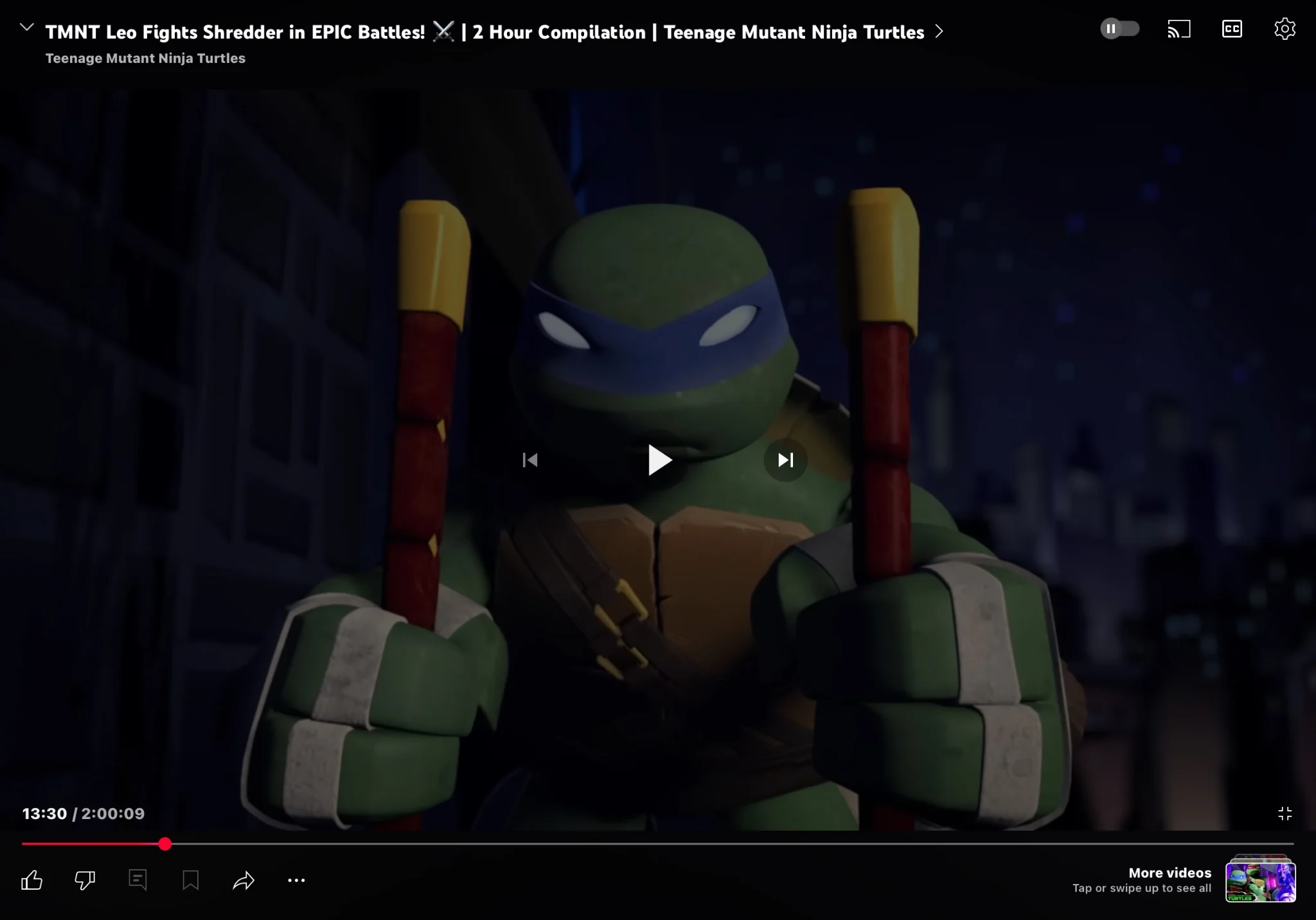 Leonardo (TMNT 2012) (Jason Biggs)