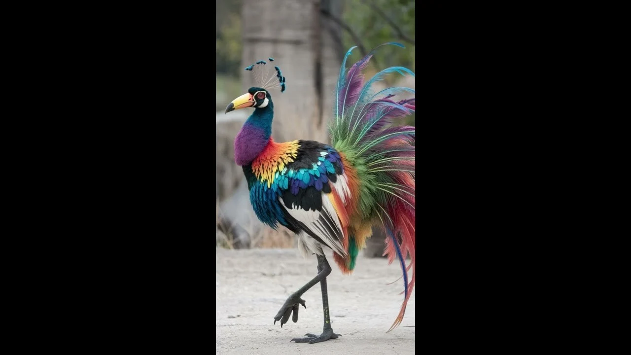 Great Tallest Colorful Snipe