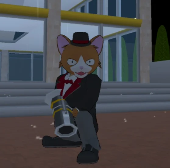 Cat Butler Robot - Sakura School Simulator
