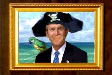 Bush Bob Jolly Roger Pants Pirate