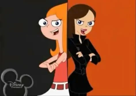 Candace and Vanessa (sings together from Phineas and Ferb)