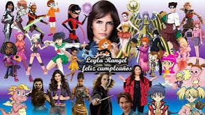 Algunos personajes de Leyla Rangel versión 2