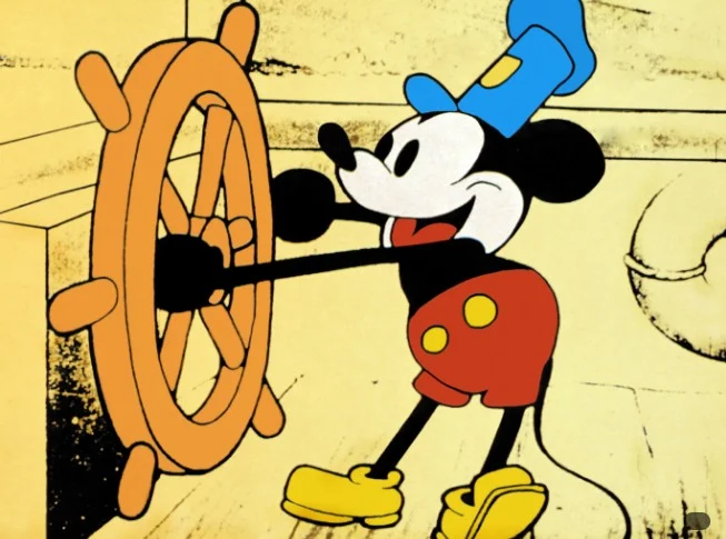 Steamboat Willie Mickey Mouse 1928