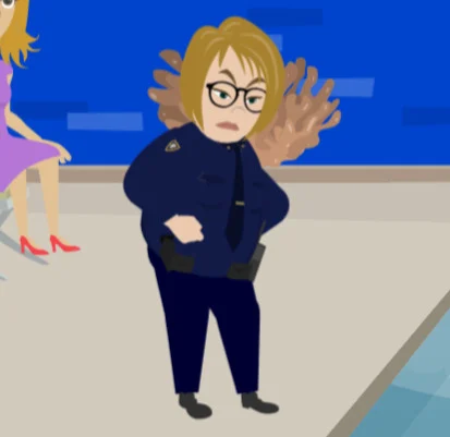 Goldfish Swim School Security Guard 