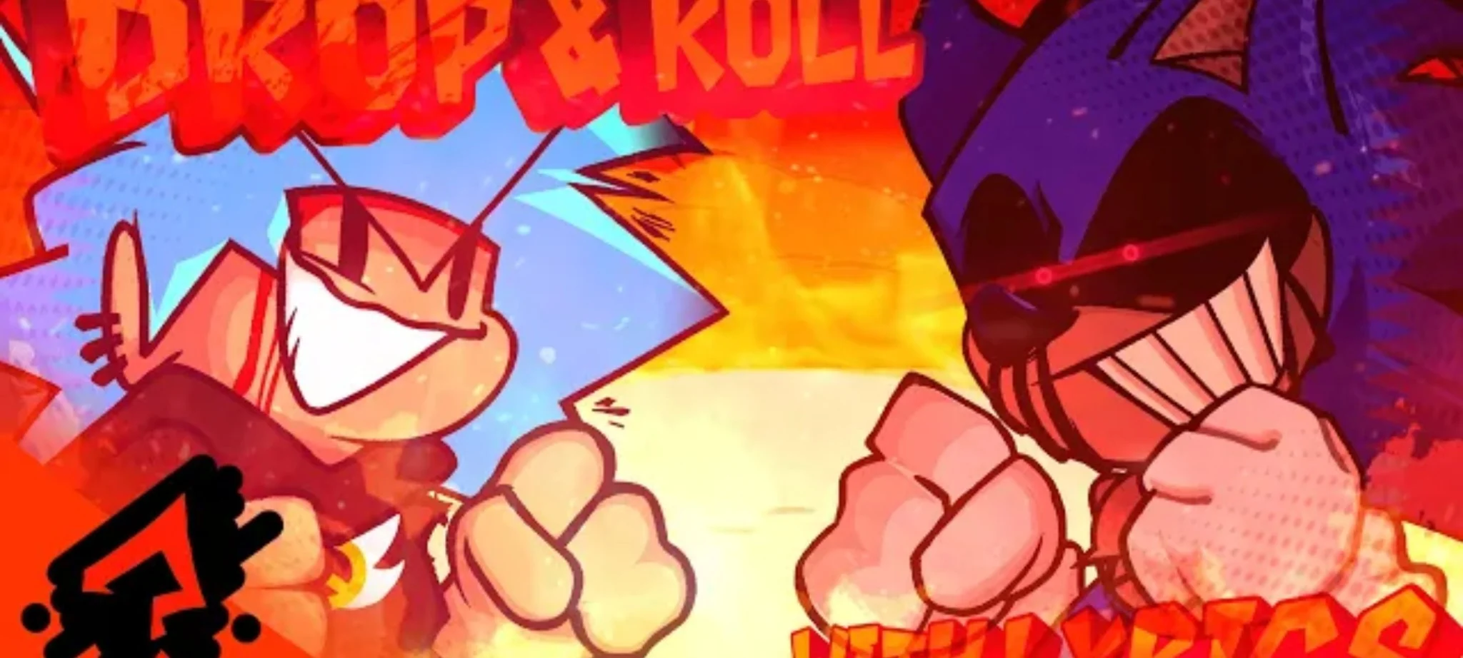 DROP & ROLL WITH LYRICS | HALLOWEEN SPECIAL | FT: @SmuggleHimself || FNF RERUN UST