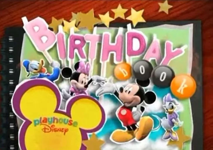 Birthday Book Singer (Playhouse Disney Era)