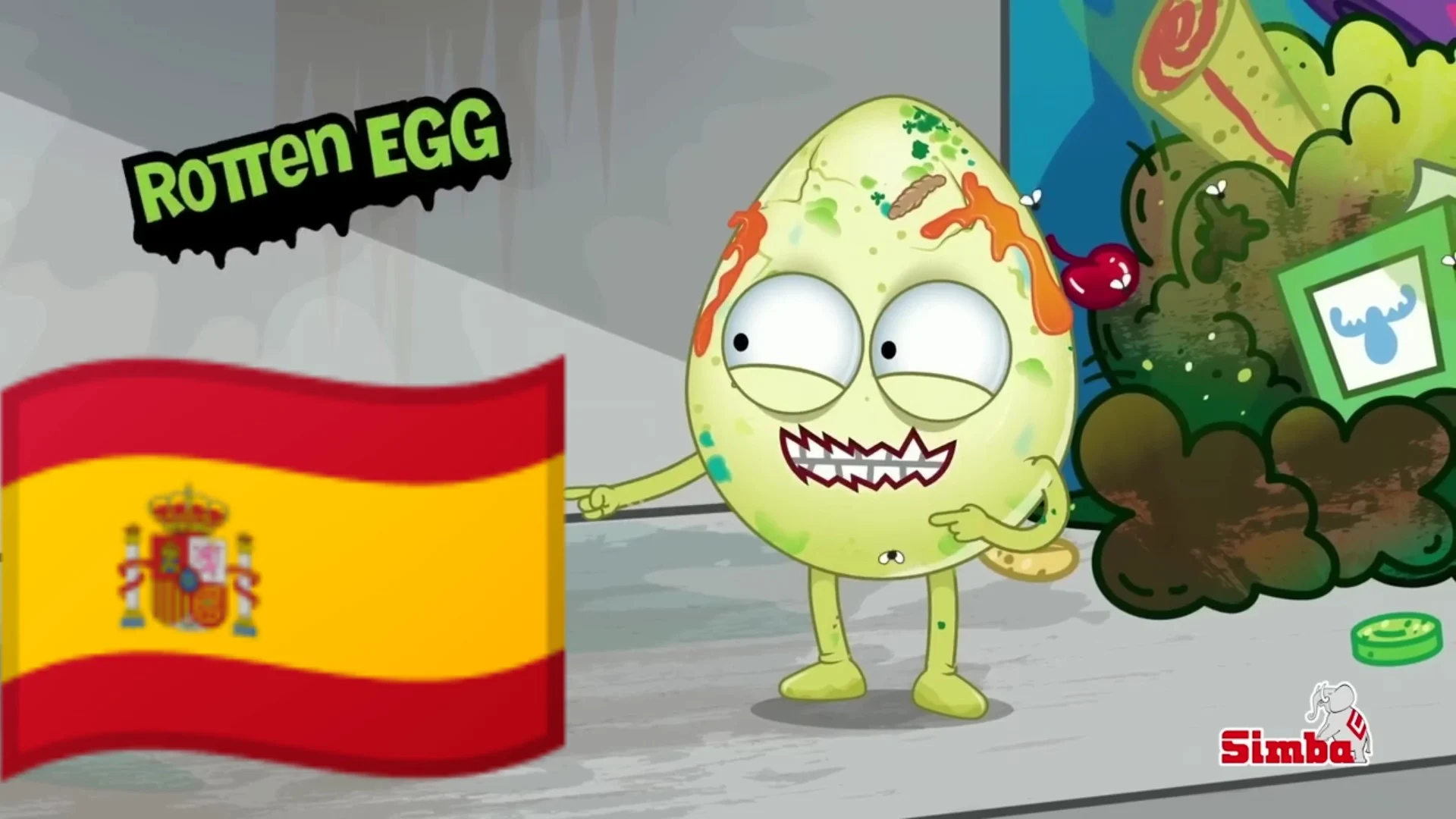 Rotten egg (grossery gang serie capitulo 3) voz en castellano 