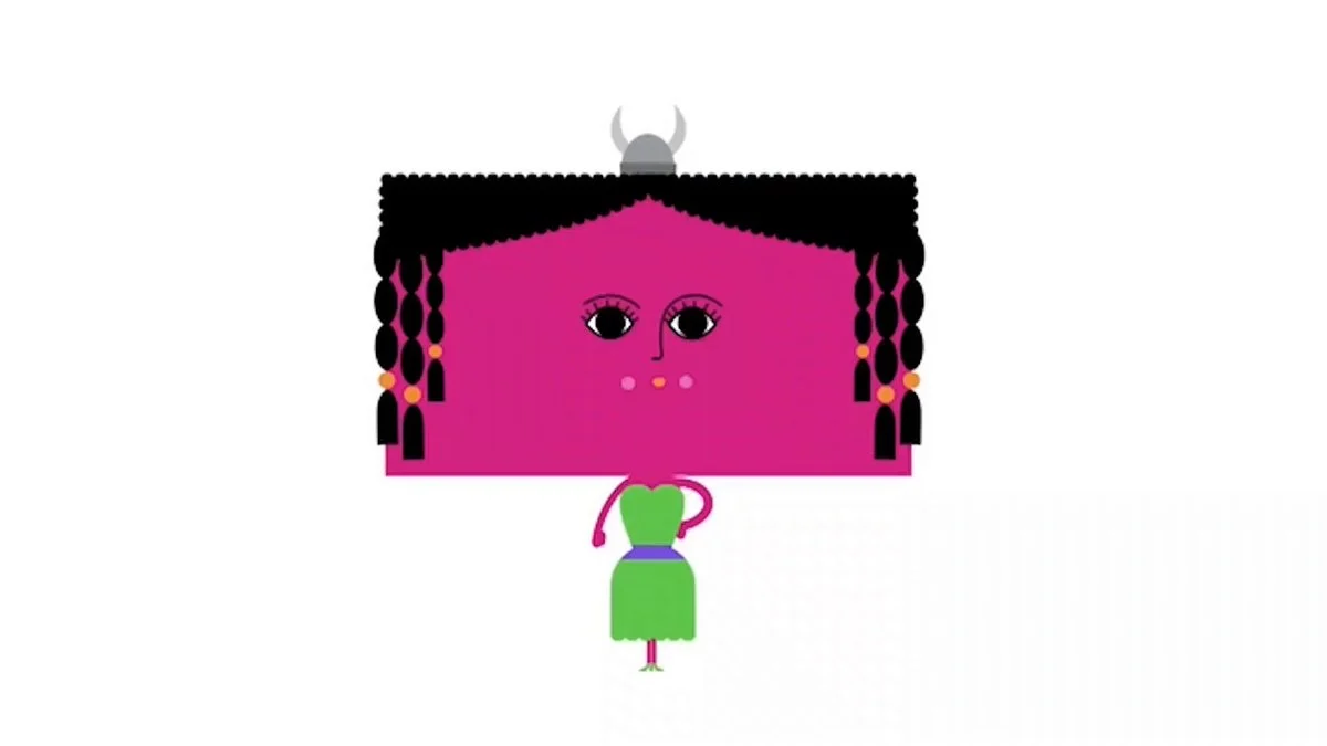 Pink Opera Lady 