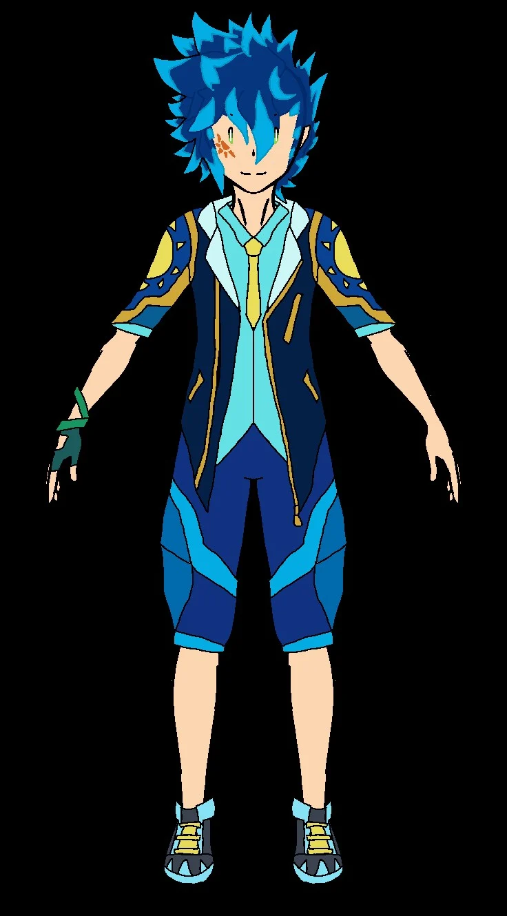 Hikaru Hizashi (Beyblade Burst Expanded Universe, Japanese - CV: Yuki Kaji) (Preliminary Updated Model) [Version 2.1]