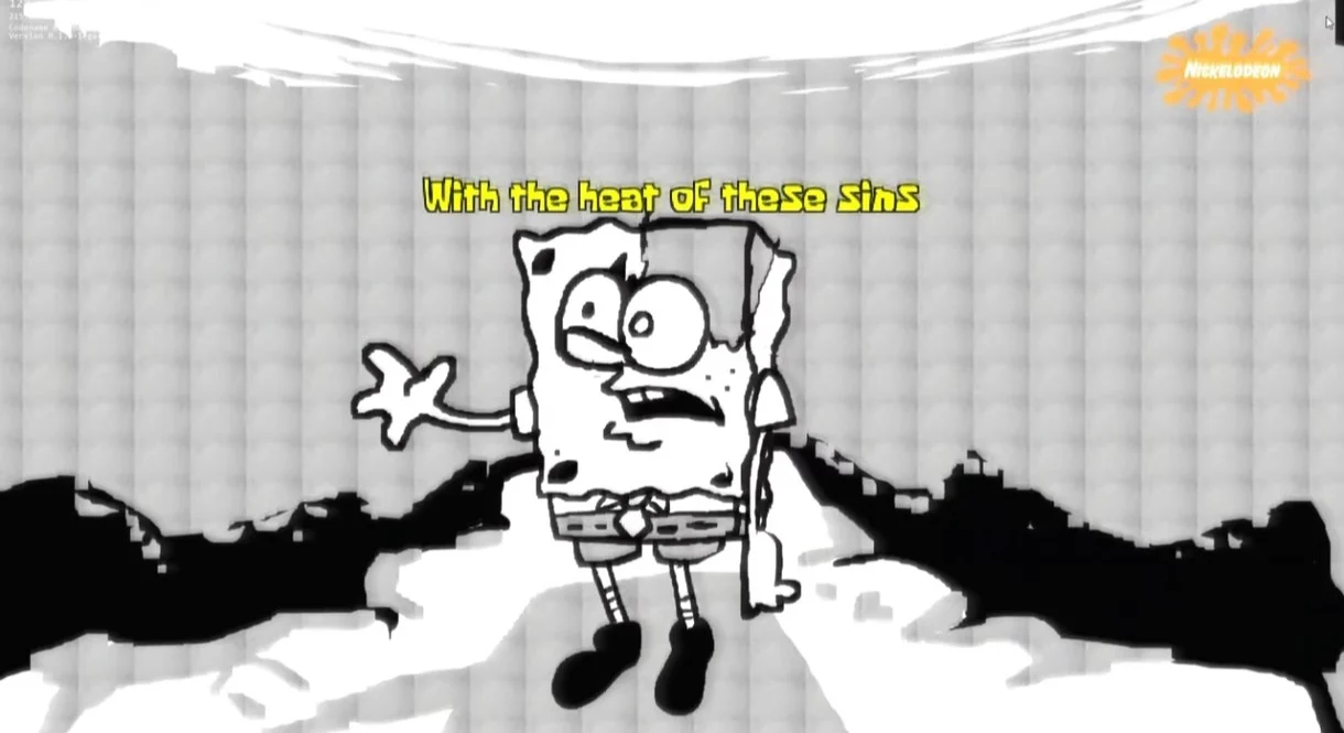 Bob El Triste (FNF: Bikini Horror, Lyrics part of Bubbletwister)