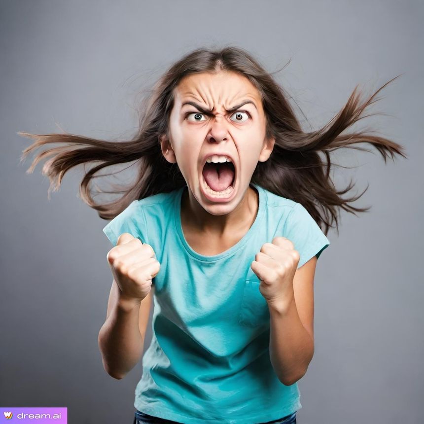 Shouting Girl