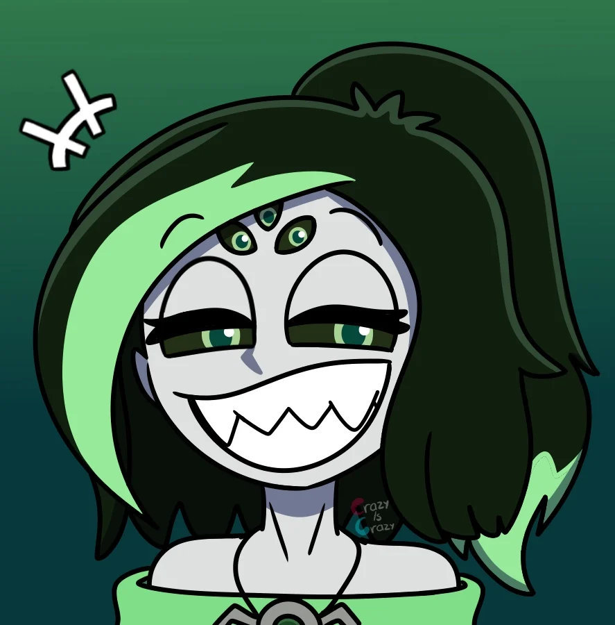 Ashley the spider (voice on myaonedge) 