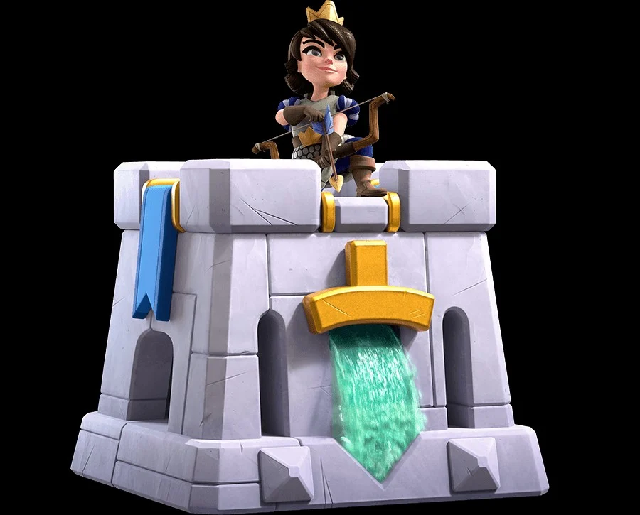 Literally to Archer Tower Fire Clash Royale Sound Bow Arrow V1