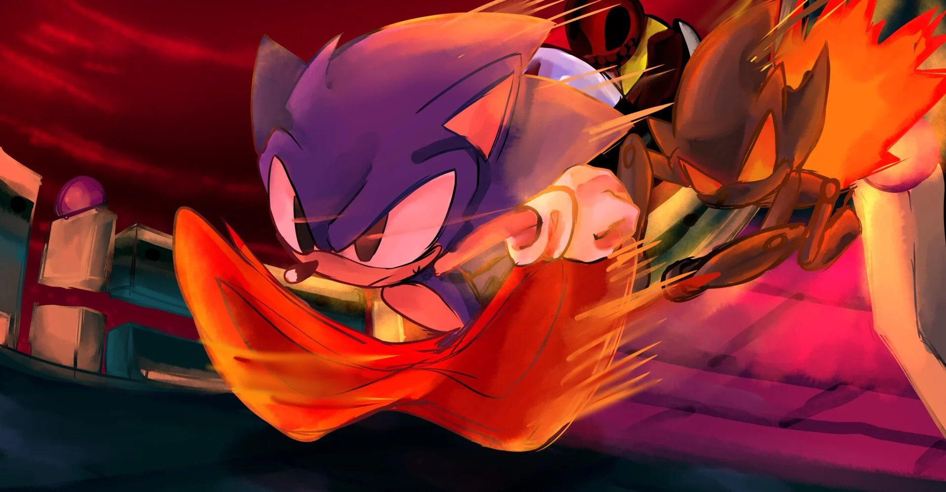 Sonic (Starved Eggman)
