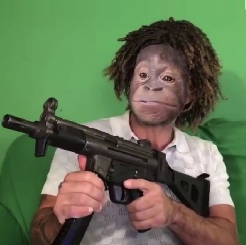 Handsometruth aka Jon Minadeo II Racist Monkey Voice (Twitter X User)