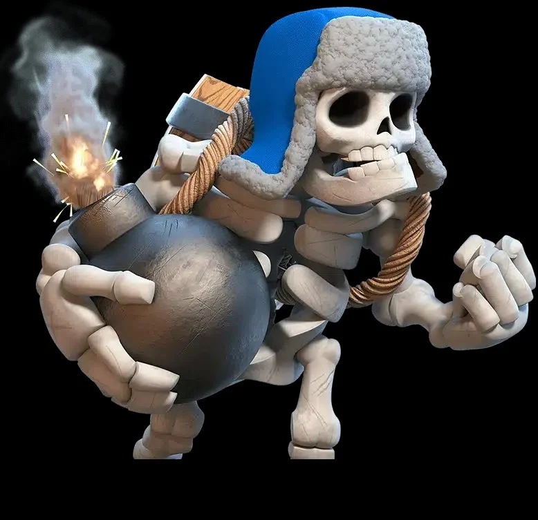 Giant Skeleton from Clash Royale
