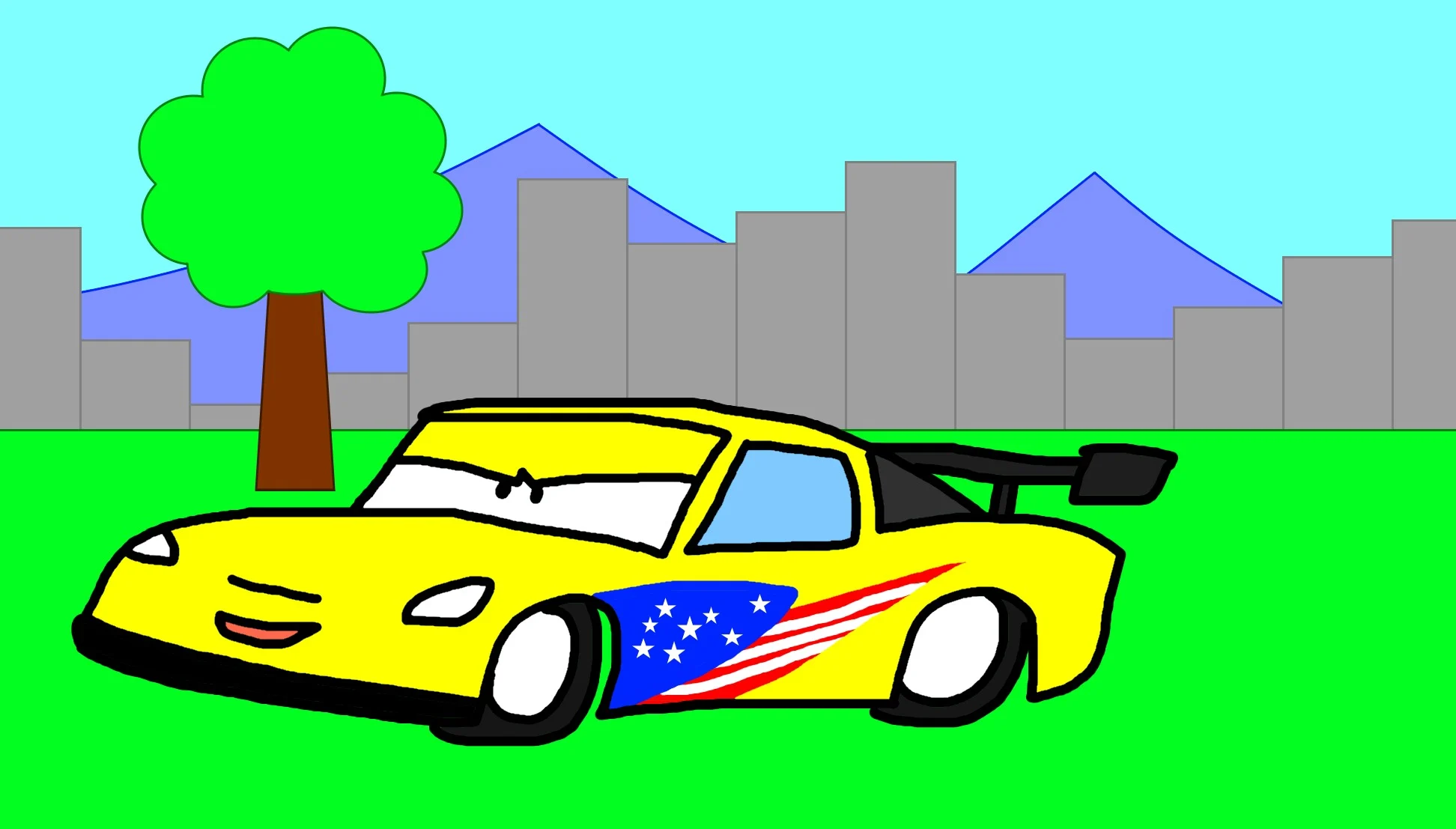 Jeff Gorvette (Cars 2 the Videogame) Redone Version