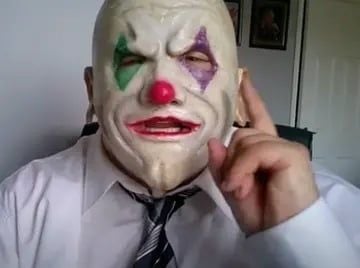 Sid Raymond AKA Lorenzo the Clown