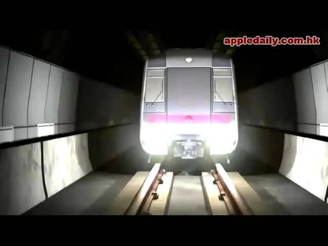 蘋果動新聞 - 港鐵困車諗起動車　 Chok 住去金鐘