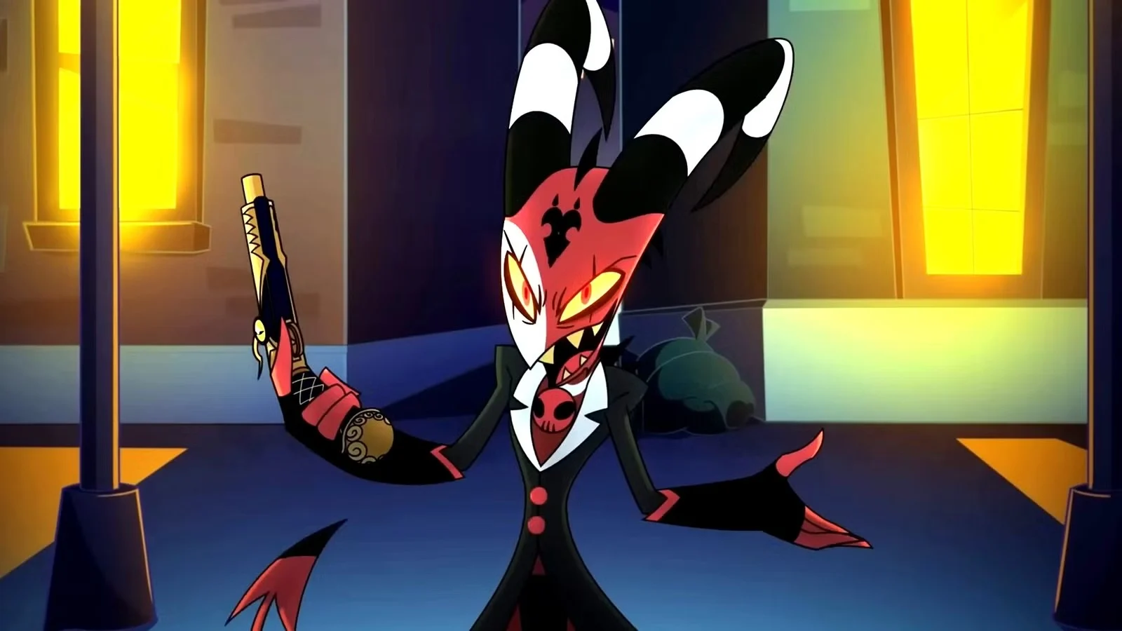 Blitzo (Helluva Boss) (voice actor Daniele Giuliani)